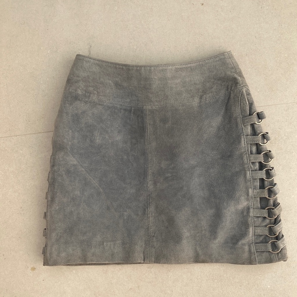 Vintage suede skirt Wilson's Leather